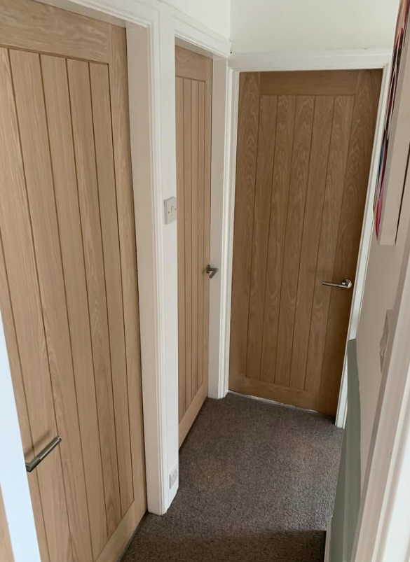 Internal door installation